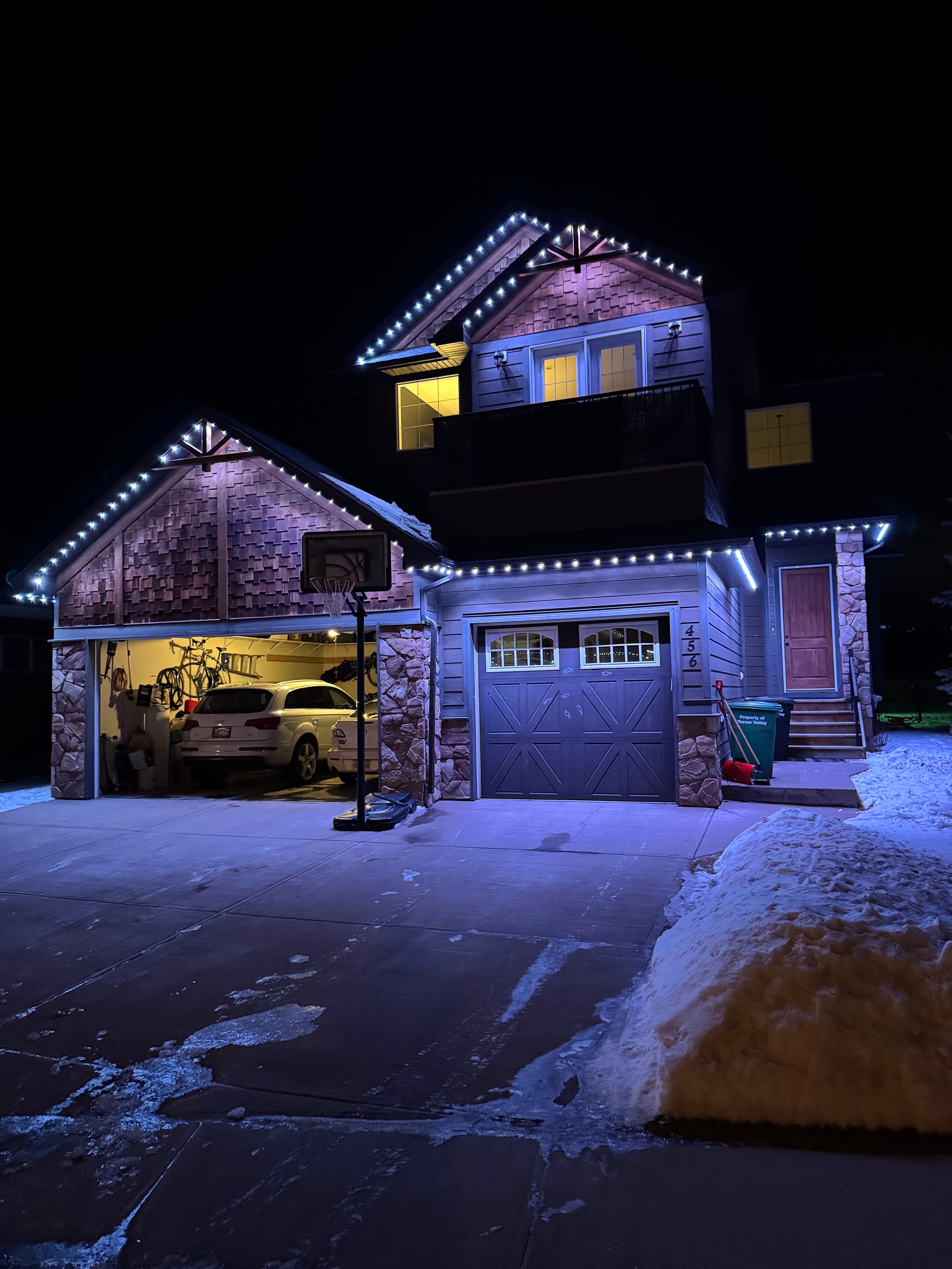 Sofia Patel home lighting installation